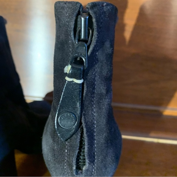 Rag & Bone Black Suede Ankle Boots - Picture 15 of 16
